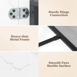 Tangkula Round Outdoor Dining Table For 4 People 36 Inch Acacia Wood Patio Table For Yard -Tangkula GUEST 0228cb7d 99fd 45ce 82e0 d23829b8af2d