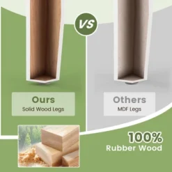 Tangkula Dining Chairs Set Of 4 Wood Dining Room Kitchen Side Chairs For Living Room -Tangkula GUEST 119fd20f 18a1 4be2 be84 b403e76b75da