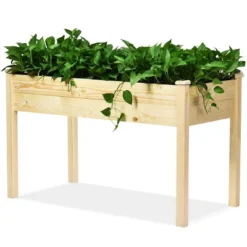Tangkula Vegetable Flower Planter Wooden Garden -Tangkula GUEST 12be8b83 bd42 4899 8321 9948859c7005