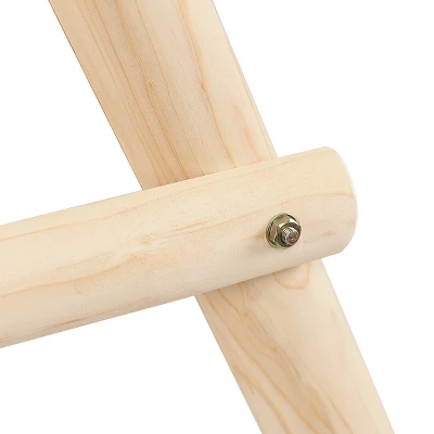 Tangkula Porch Swing Wooden Swing Rustic Frame Patio Furniture 9 Tangkula Porch Swing Wooden Swing Rustic Frame Patio Furniture - Image 7