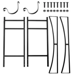 Tangkula 33" Firewood Rack With Kindling Holder 33" Fireplace Log Holder For Indoor&Outdoor Wood Stacker Lumbar Storage Organizer -Tangkula GUEST 1cb53888 49ef 4a6f 8b4a 9ddae4ed757a