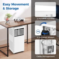 Tangkula Portable Air Conditioner Air Cooler Portable Ac Portable Ac Unit Floor Air Conditioner -Tangkula GUEST 1d08188b a5fa 4ee9 9b38 f51d7edfb2a7
