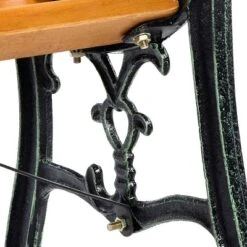 Tangkula Garden Metal Bench Porch Path Hardwood Chair For Patio Park Outdoor Deck -Tangkula GUEST 1df3ab02 0bf5 4ec5 9594 b8452e815084