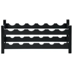 Tangkula 2-Tier Bamboo Drinks Rack 12 Bottles Display Storage Shelf Holder Kitchen Coffee -Tangkula GUEST 1fb12b4d 61df 4d96 9d15 4bf8776c3087