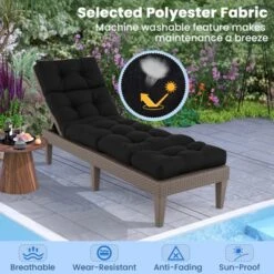 Tangkula 73" Lounge Chaise Cushion Padded Recliner Cushion 17 Tangkula 73" Lounge Chaise Cushion Padded Recliner Cushion -Tangkula GUEST 22e0de4e d027 4830 aa55 036223766562 1