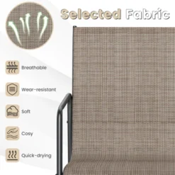 Tangkula Patio Chairs Set Of 2/4, Outdoor Furniture Chairs W/ Ergonomic Backrest -Tangkula GUEST 2807fa3b 96c7 458a 84d2 4d1413cf1d67