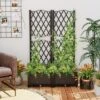 Tangkula Raised Garden Bed W/Trellis Planter Box For Climbing Plants 32" X 16" X 53" -Tangkula GUEST 2ab38ed1 5ecf 4a82 9868 21341c0eafa1