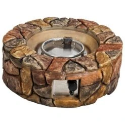 Tangkula Outdoor 40000 BTU Gas Fire Pit Table Electronic Propane Ignition Lava Rock BrownGrey 13 Tangkula Outdoor 40000 BTU Gas Fire Pit Table Electronic Propane Ignition Lava Rock BrownGrey -Tangkula GUEST 2ce2cfb7 cfc8 42c1 84db eeb7d7e2c30b