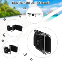 Tangkula Beach Lounge Chair Reclining Chair With 5 Adjustable Positions Detachable Pillow &Hand Ropes Blue/Black/Gray/Turquoise/Beige/Pink 23 Tangkula Beach Lounge Chair Reclining Chair With 5 Adjustable Positions Detachable Pillow &Hand Ropes Blue/Black/Gray/Turquoise/Beige/Pink -Tangkula GUEST 31753e82 718e 4f83 9dff 71710dd25012