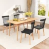 Tangkula Set Of 4 Windsor Dining Chairs Dining Chairs W/ Spindle Backs & Curved Seats -Tangkula GUEST 32f32bfc bccc 4170 9be4 9c190aa34fbb