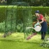 Tangkula Garden Arch Trellis 7.5 FT Tall Garden Arch Plant Tunnel Trellis With Trellis Netting Tunnel Plant Support -Tangkula GUEST 33eca83c 1a42 456d 8e8c 19c75fed01e2