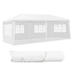 Tangkula 10'x20' Outdoor Canopy Weather-resistant Tent Wedding Party Tent 4 Sidewalls W/Carry Bag 21 Tangkula 10'x20' Outdoor Canopy Weather-resistant Tent Wedding Party Tent 4 Sidewalls W/Carry Bag -Tangkula GUEST 3486e8b2 ee90 4850 84b6 a54568f0ba54