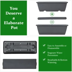 Tangkula Outdoor 5-Tier Planter 4 FT Vertical Elevated Raised Garden Bed Planter Box Kit For Backyard Patio -Tangkula GUEST 362d30f4 8566 467f bd7c 12a8a11284dd