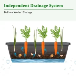 Tangkula Outdoor 5-Tier Planter 4 FT Vertical Elevated Raised Garden Bed Planter Box Kit For Backyard Patio -Tangkula GUEST 36a0c24c 1524 4719 8e06 1d5fbf714a7b