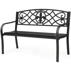 Tangkula Loveseat Metal Garden Bench Heavy-duty Park Loveseat Chair Seat 10 Tangkula Loveseat Metal Garden Bench Heavy-duty Park Loveseat Chair Seat -Tangkula GUEST 3ac3b3a1 4316 48ce 9ba2 3da5ed8d9e51