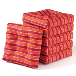 Tangkula Set Of 6 21" X 21" Chair Seat Cushion Pads Patio -Tangkula GUEST 3cefa9a4 d4a4 4823 872d 6228dcd914fe