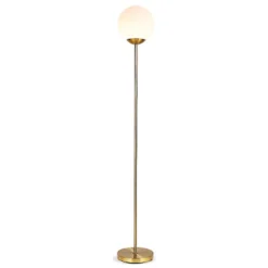 Tangkula Glass Globe LED Floor Lamp W/ Acrylic Lampshade Bedroom Office -Tangkula GUEST 3e2cf471 24c7 4168 a6b7 cda4d7213f6e