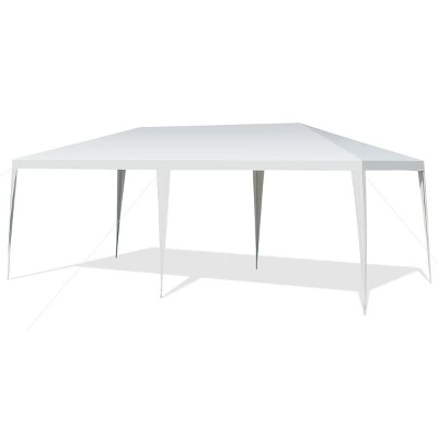 Tangkula 10'x20' Outdoor White Wedding Party Event Tent Gazebo Canopy Pavilion 7 Tangkula 10'x20' Outdoor White Wedding Party Event Tent Gazebo Canopy Pavilion - Image 5