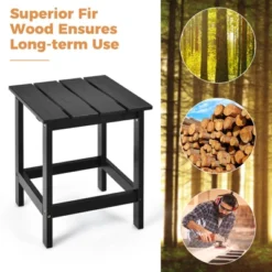 Tangkula 3PCS Patio Adirondack Chair Side Table Set Solid Wood Garden Deck Bistro Set Classic Furniture 20 Tangkula 3PCS Patio Adirondack Chair Side Table Set Solid Wood Garden Deck Bistro Set Classic Furniture -Tangkula GUEST 4164fc17 0613 409f 844a 9fd92c2f3a02