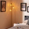 Tangkula 3-Globe Floor Lamp W/ Foot Switch & 3 E26 Bulb Bases Sturdy Metal Pole -Tangkula GUEST 462d2d52 4200 4a67 af45 70deb1190c4b