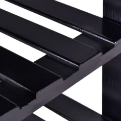 Tangkula 3 Tier Shoe Rack Storage Shelf Bamboo Furniture -Tangkula GUEST 473ba1fb 4bec 43ed 8c0b bdd768214dbf
