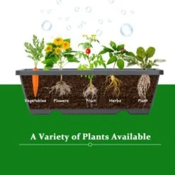 Tangkula Outdoor 5-Tier Planter 4 FT Vertical Elevated Raised Garden Bed Planter Box Kit For Backyard Patio -Tangkula GUEST 48ae7f1f f64e 4e68 b3aa f1951e3d68a4