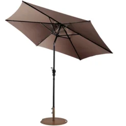 Tangkula 9 Ft Patio Table Market Umbrella Yard Outdoor W/ Heavy-duty Umbrella Base -Tangkula GUEST 4bb2d9c0 b10f 4c23 85ea f2c4f5124fdd