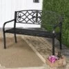 Tangkula Loveseat Metal Garden Bench Heavy-duty Park Loveseat Chair Seat 2 Tangkula Loveseat Metal Garden Bench Heavy-duty Park Loveseat Chair Seat -Tangkula GUEST 4c59d950 048f 4adc abc5 35ffa0e5309a
