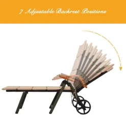 Tangkula Outdoor Rattan Wicker Lounge Chair Folding Patio Chaise W/ Wheels 15 Tangkula Outdoor Rattan Wicker Lounge Chair Folding Patio Chaise W/ Wheels -Tangkula GUEST 4fbfe117 eae6 4f78 a808 6379d42e4949