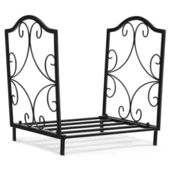 Tangkula Fireplace Firewood Rack, Heavy Duty Small Firewood Holder For Fireplace, 132 Lbs Load Capacity, Decorative Log Rack Wood Holder 19 Tangkula Fireplace Firewood Rack, Heavy Duty Small Firewood Holder For Fireplace, 132 Lbs Load Capacity, Decorative Log Rack Wood Holder -Tangkula GUEST 57651ac3 48f6 4bce 9933 21f66209af02