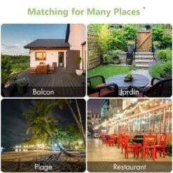 Tangkula 9' Outdoor Patio Umbrella Offset W/LED Light No Base Beige/Burgundy/Tan -Tangkula GUEST 59a0a9f7 b522 4c5b 9da3 20e51b921544