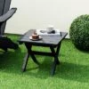 Tangkula 2 Pieces Folding Adirondack Side Table Poolside Garden Patio Black 1 Tangkula 2 Pieces Folding Adirondack Side Table Poolside Garden Patio Black -Tangkula GUEST 5b097c7f 5d7c 4524 a5f4 02fff4269f76