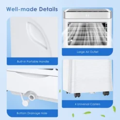 Tangkula 3-in-1 Portable Air Conditioner 10,000 BTU ASHRAE Air Cooler W/ 24H Timer -Tangkula GUEST 5f45cf2f f013 4309 9df5 6fe1bcfad2d0