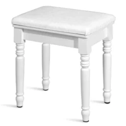 Tangkula 7 Drawers Tri-Folding Vanity Mirror Makeup Dressing Table Set W/ Necklace Hook -Tangkula GUEST 61634fc5 8561 4dbf b7ce 11ba8006b7b2