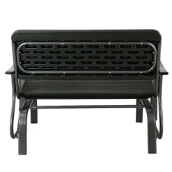 Tangkula Outdoor Patio Steel Bench Loveseat Garden Seat -Tangkula GUEST 62e5ad15 d941 4fec 9d05 f6adfebc2688