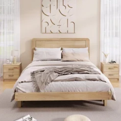 Tangkula 2-Drawer Nightstand Modern Bedside Table W/ Storage For Living Room Bedroom -Tangkula GUEST 6b5a0712 c5d4 4fe5 b102 e48aa0765e18