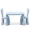 Tangkula Kids Table And 2 Chairs Set Children Play Activity Table Furniture Set Blue/Pink/White/Green -Tangkula GUEST 6b6becb9 e350 41e0 8d83 7fc5bcfcf285