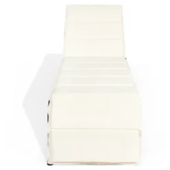 Tangkula Outdoor Patio Rattan Wicker Chaise Lounge Beach Recliner Adjustable Back 9 Tangkula Outdoor Patio Rattan Wicker Chaise Lounge Beach Recliner Adjustable Back -Tangkula GUEST 6c6bf6f6 f55c 4699 97ac f2bd562b92a3