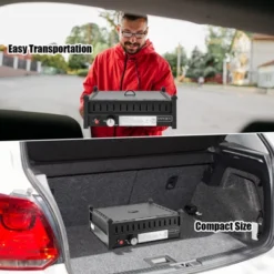 Tangkula Portable Propane Fire Pit 40,000 BTU Tabletop Fire Pit For Tables With 2” Umbrella Hole Compact Propane Fire Pit -Tangkula GUEST 6fc93264 47bd 4e4c b6a2 6e2cd2c56b5e