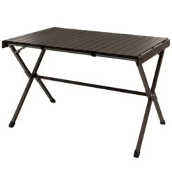 Tangkula Camping Table Roll-Up Aluminum Beach Table W/ Carry Bag For 4-6 Person Folding Table X-shaped Frame Lightweight Patio Table -Tangkula GUEST 701efcc1 64f3 4505 a8ba 368e2a0357c7