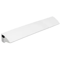 Tangkula Queen Size Bed Wedge Pillow With Side Pocket Bed Gap Filler 60" X 10" X 6" White -Tangkula GUEST 74cc969d 22cc 4f74 87da 36f794451f50