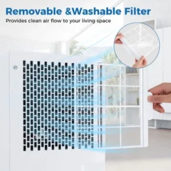 Tangkula 8000 BTU Portable Air Conditioner 3 In 1 Floor AC Unit W/ Fan & Dehumidifier Quiet Air Cooler -Tangkula GUEST 79e0bb71 49bf 490b 87cf 1dd8c3db28b6