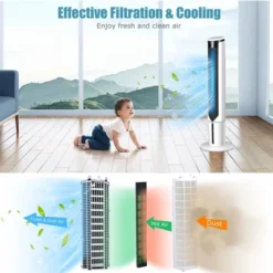 Tangkula 3-IN-1 Evaporative Air Cooler, Swamp Cooler Portable Cooling Tower Fan With Remote Control, 70° Oscillation, 7H Timer, 4 Ice Packs 17 Tangkula 3-IN-1 Evaporative Air Cooler, Swamp Cooler Portable Cooling Tower Fan With Remote Control, 70° Oscillation, 7H Timer, 4 Ice Packs -Tangkula GUEST 7e1bb965 694a 476a a8b0 6b181318a99f