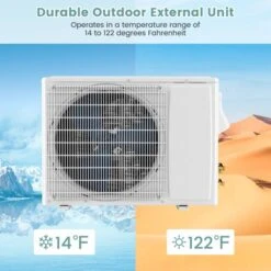 Tangkula 12000 BTU Mini Split Air Conditioner 21 SEER2 AC Unit W/ Heat Pump & Remote Control -Tangkula GUEST 7e79a7ec 4976 47ea 918e bc4be7bed30e