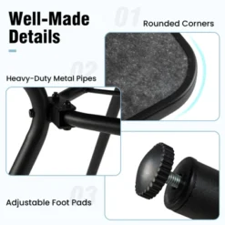 Tangkula 32" Patio Dining Table W/ 1.6" Umbrella Hole & Lid DPC Tabletop For Backyard -Tangkula GUEST 7f5f2714 f048 4ebc 802c 2b559a92e554