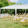 Tangkula 10'x20' Outdoor White Wedding Party Event Tent Gazebo Canopy Pavilion -Tangkula GUEST 7fff685a c278 4efd 8cc5 4e1a08401f1c