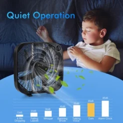 Tangkula 20" Box Fan With 3 Speed Settings, Window Fan For Full Force Air Circulation W/Control Knob ETL Listed Floor Fan For Home Office Tool Shed -Tangkula GUEST 801f6eb6 927a 4b2b 8a6c 14cba052dc3c