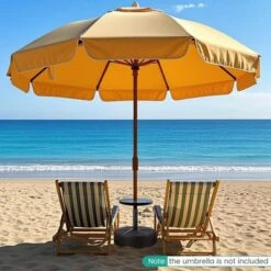 Tangkula 20" Outdoor Umbrella Base Patio Umbrella Weighted Base W/3 Adapters Fit 1.89"/1.5"/1.42" Poles -Tangkula GUEST 86be80ff 5566 43d9 b5ec 0422952e8176