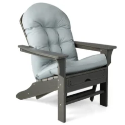 Tangkula Set Of 2 Patio Adirondack Chair Cushion High Back Fade Resistant 5" Seat Pad Patio -Tangkula GUEST 8a371e82 d583 4f14 bffb ca0fb14dcfea