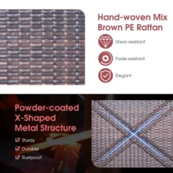 Tangkula Single Person Hanging Swing Outdoor Hanging Seat W/ Back Cushion & Seat Cushion -Tangkula GUEST 8af7289a 1d32 4b56 94b8 ff2f3047cb93